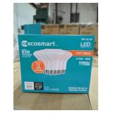 1 ecosmart 65w 6 pk soft white bulbs