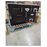 Ashley Black 7 Drawer Dresser 62" x 18" x 39"