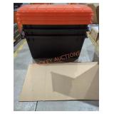 (3) Storage Totes