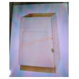 21" antique white base cabinet