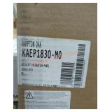 Hampton oak 18" x 30" decorative panel