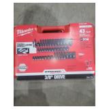 Milwaukee 43pc 3/8" Drive Impact Socket Kit