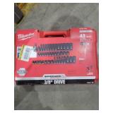 Milwaukee 43pc 3/8" Drive Impact Socket Kit