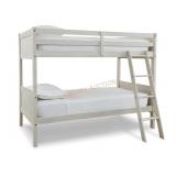Ashley Twin Bunk Bed, Antique White