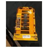DeWalt 7 PC SAE 1/2" Drive Impact Deep Socket