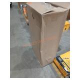 Ruatic Home Sandstone/Espresso Post Mount Mailbox