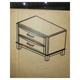 ASHLEY Caitbrook 26" 2 Drawer Nightstand