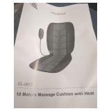 Massage chair pad black