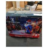 Inflatable Skiing Santa