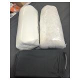 Outdoor seat cushion set