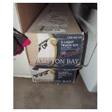 2 Hampton Bay 3 Light Track Kits