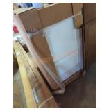 36" wall white cabinet