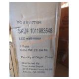 Glacier Bay led wall mirror