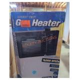 Direct vent gas heater