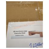 86" Extra Large Desk