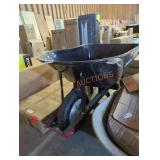 Husky steel wheelbarrow