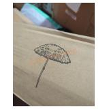 6 ft thatch tiki umbrella