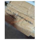 6.5 ft pink strip umbrella