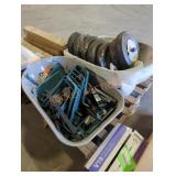 2 wheelbarrows and hardware