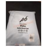 Full Satin Sheet Set