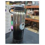 Black thermo flask