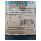 JetPaw 3-In-1 Pet Stroller W/Removable Airline