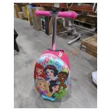 Disney Scooter Ride On & Carry On Luggage