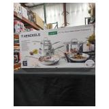 12pc. Stainless Steel Cookware Set