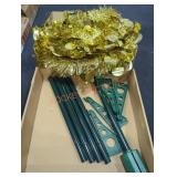 Gold Tree Lawn Decoration