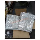 Clear Plastic 60" Round Tablecloth Covers