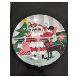 Santa Dinner Plates