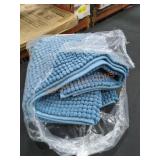Blue Bath Mats
