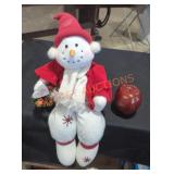 Shelf Sitter Snowman Figure