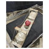 O Gauge Vintage Metal Model Suspension Bridge