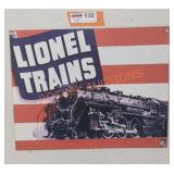 Lionel Trains Metal Sign