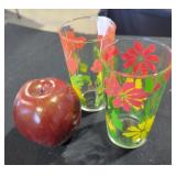 Hazel Atlas "Garden Variety" Glasses - Qty 2