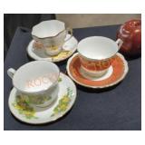 Tea Cup Lot - Qty 3