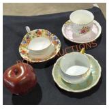 Tea Cup Lot - Qty 3