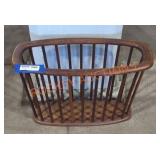 Vintage Magazine Basket