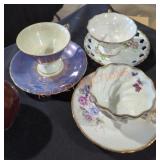 Tea Cup Lot - Qty 3