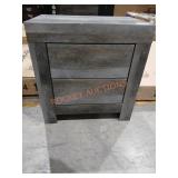 2-Drawer Nightstand (24.5"H)