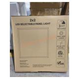 (4) 2ft x 2ft LED Selectable Panel Lights