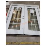 15 Lite French Door,Damaged