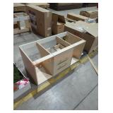 48" floating vanity base