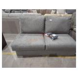 Ashley Seyler Lane Armless Loveseat in Hemp