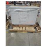 HDC Doveton Vanity, White w/ Top