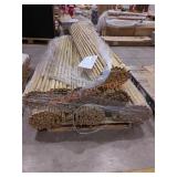 Skid Lot Of Bamboo Fencing