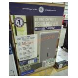 GE 50 pint capacity dehumidifier