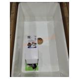 White Fireclay 30" Single Bowl Kitchen Sink