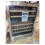 5 Rack Wine Cooler w Temp Gage